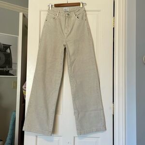 Abrand Jeans: A ‘94 High $ Wide, Size: 26, Color: Clay